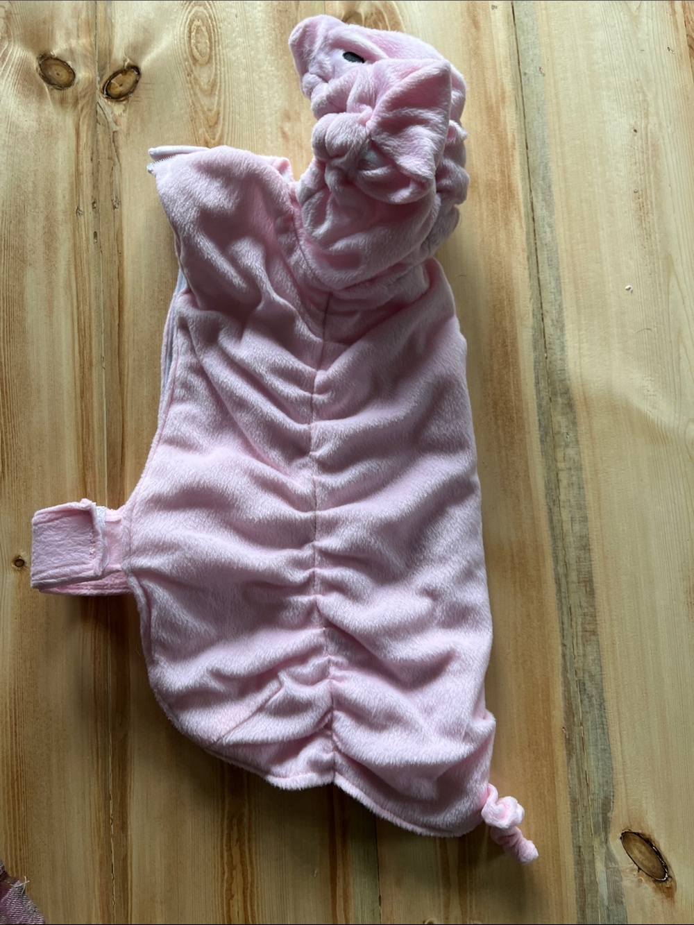 Plush Pink Pet Halloween Costume